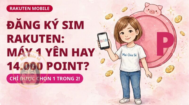 HƯỚNG DẪN ĐĂNG KÝ SIM RAKUTEN NHẬN MÁY 1 YÊN — VÀ CÁCH CHỌN GIỮA MÁY 1 YÊN VỚI 1.4 MAN POINT MIKITANI HƯỚNG DẪN ĐĂNG KÝ SIM RAKUTEN NHẬN MÁY 1 YÊN — VÀ CÁCH CHỌN GIỮA MÁY 1 YÊN VỚI 1.4 MAN POINT MIKITANI